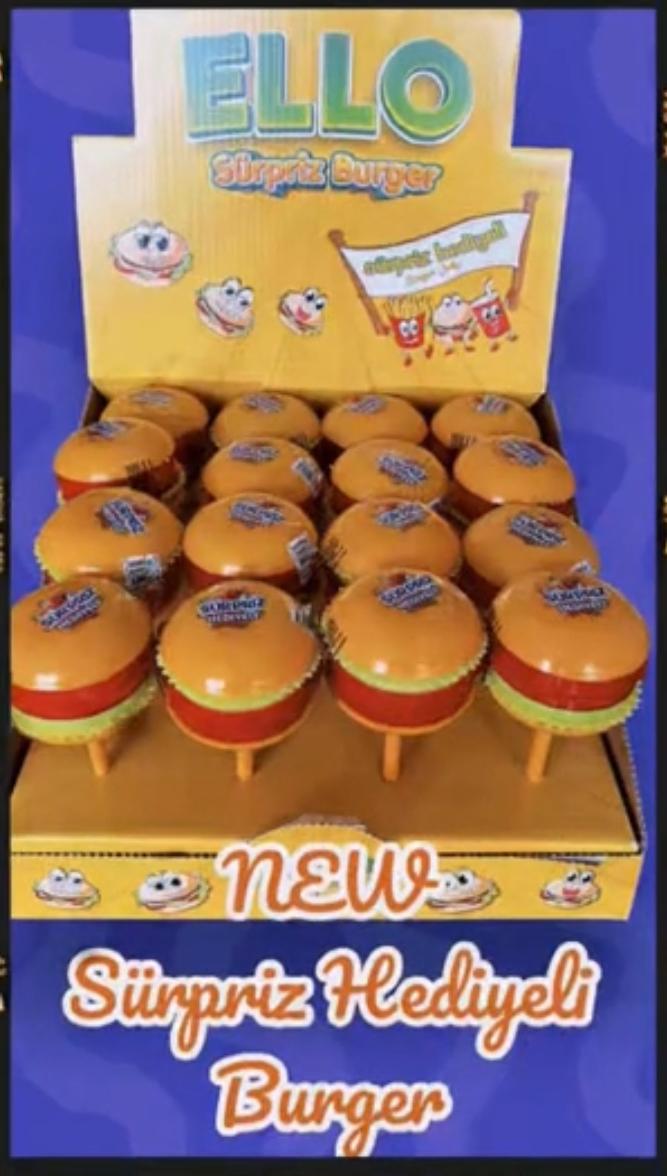 Ello Burger Sürpriz 10 gr 12X16 adet